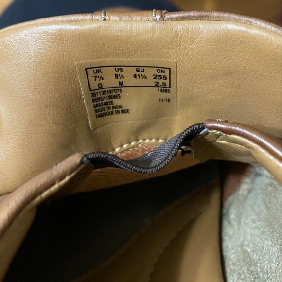 Clarks Collection Mens Escalade Step Loafer Shoe Size 8.5 Tan Brown - Picture 8 of 8